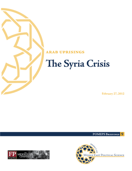 The Syria Crisis