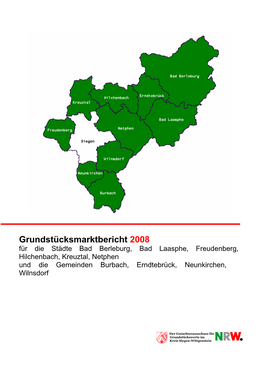 Grundstücksmarktbericht 2008