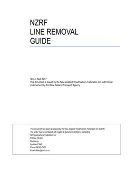 Line Removal Guide