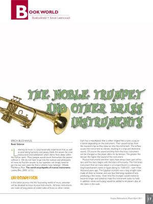 The Noble Trumpet and Other Brass Instruments