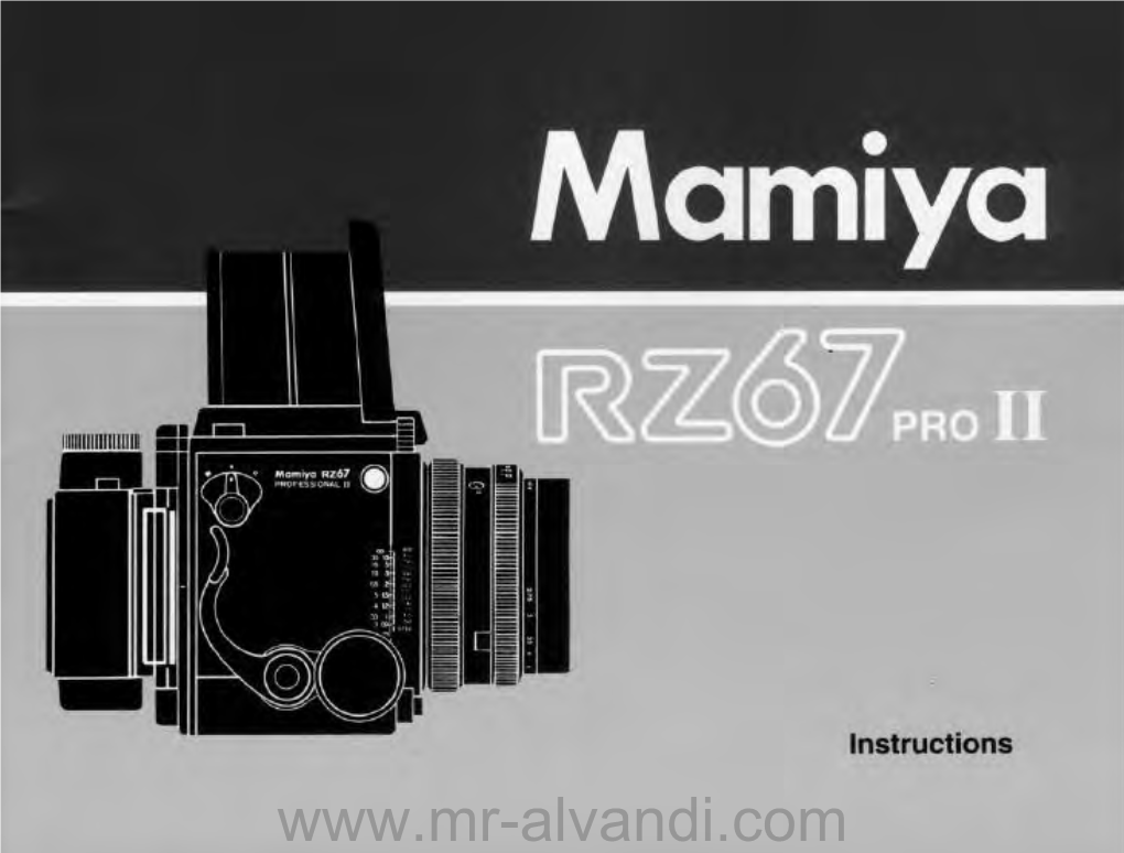 Mamiya-Rz67-Proii-Manual.Pdf