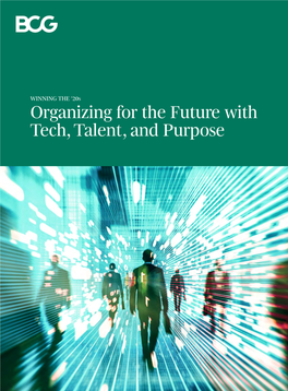 Organizing for the Future with Tech, Talent