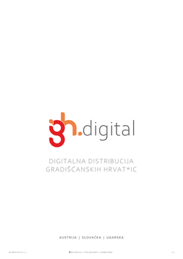 Digitalna Distribucija Gradišćanskih Hrvat*Ic