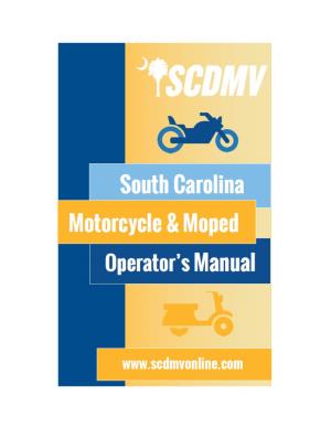 Motorcycle and Moped Operator Manual Iii Escape Routes……………………………………