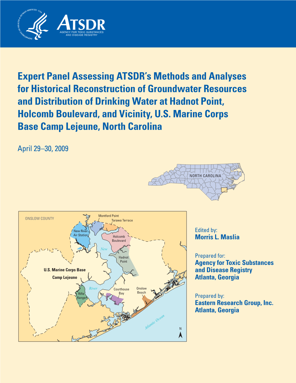 Expert Panel Assessing ATSDR's Methods and Analyses for Historical