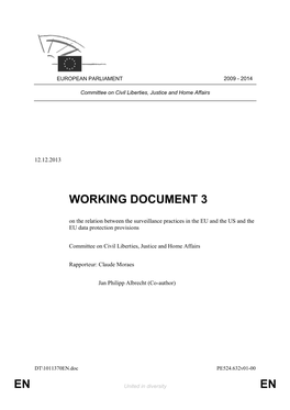 En En Working Document 3