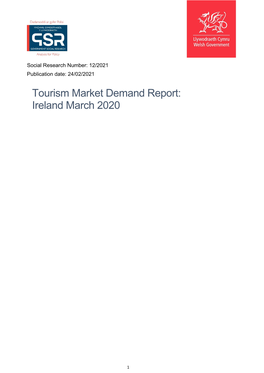 Tourism Market Demand Report: Ireland, March 2020