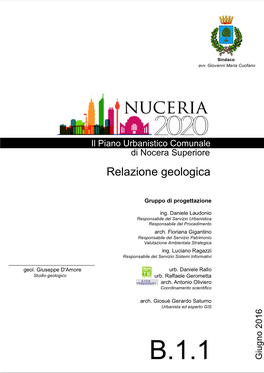 Relazione Geologica