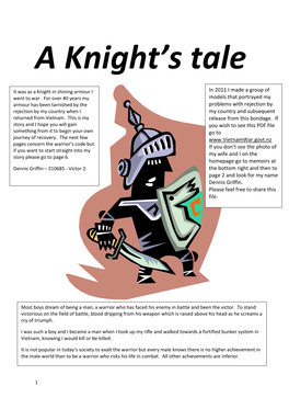 'A Knight's Tale' Autobiography