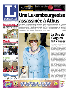 Uneluxembourgeoise Assassinéeàathus