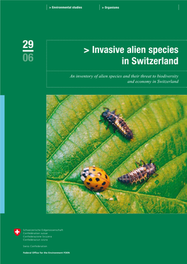 Invasive Alien Species in Switzerland