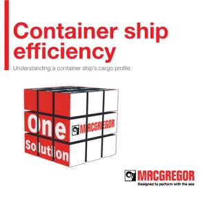 Efficiency Container Ship