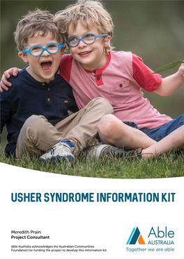 Able Australia Usher Syndrome Information