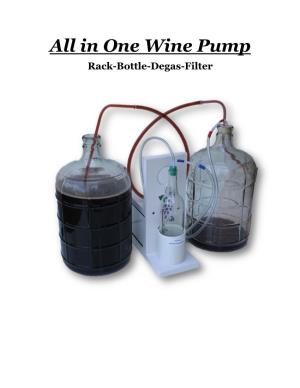 Click Here for the Latest – All in One Wine Pump Manual –