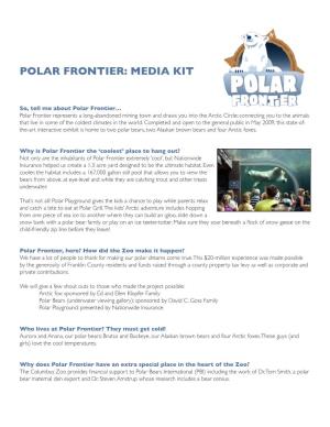 Polar Frontier: Media Kit