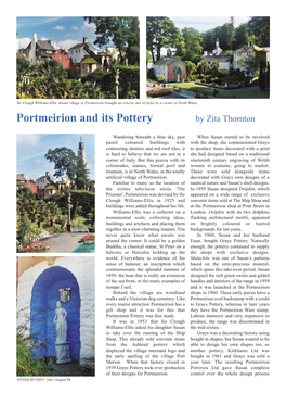 Portmeirion and Its Pottery by Zita Thornton