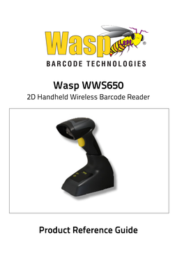 Wasp WWS650 2D Handheld Wireless Barcode Reader