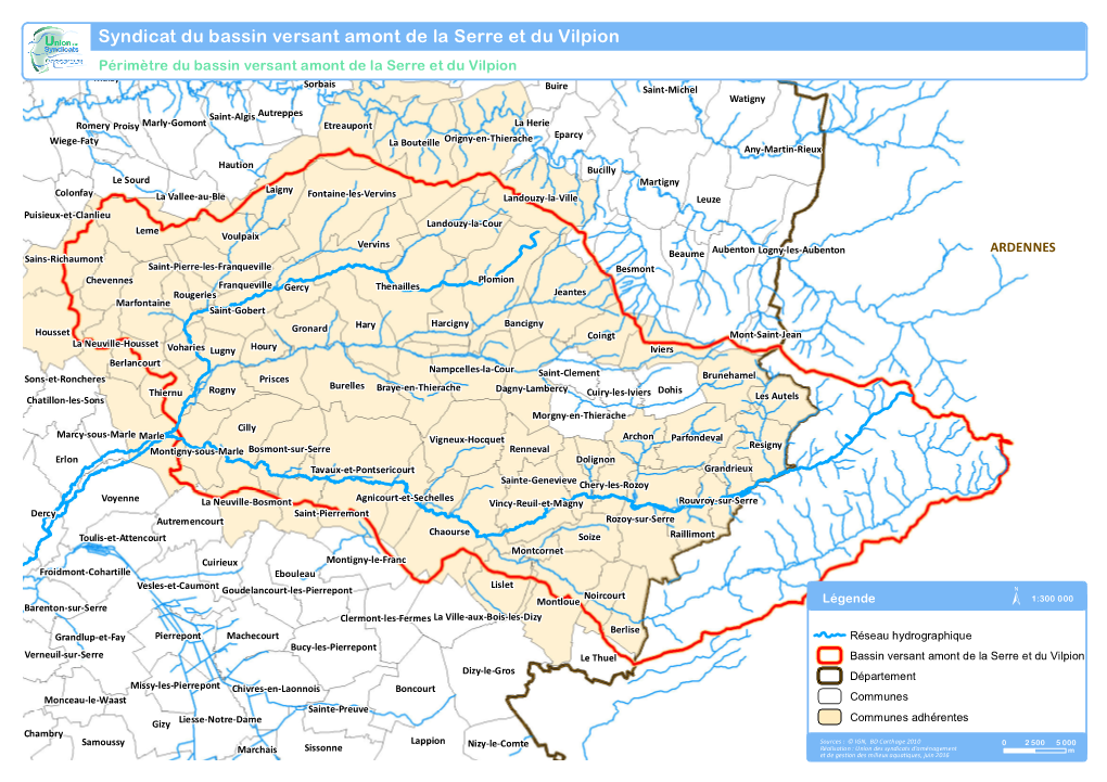 Syndicat Du Bassin Versant Amont De La Serre Et Du Vilpion