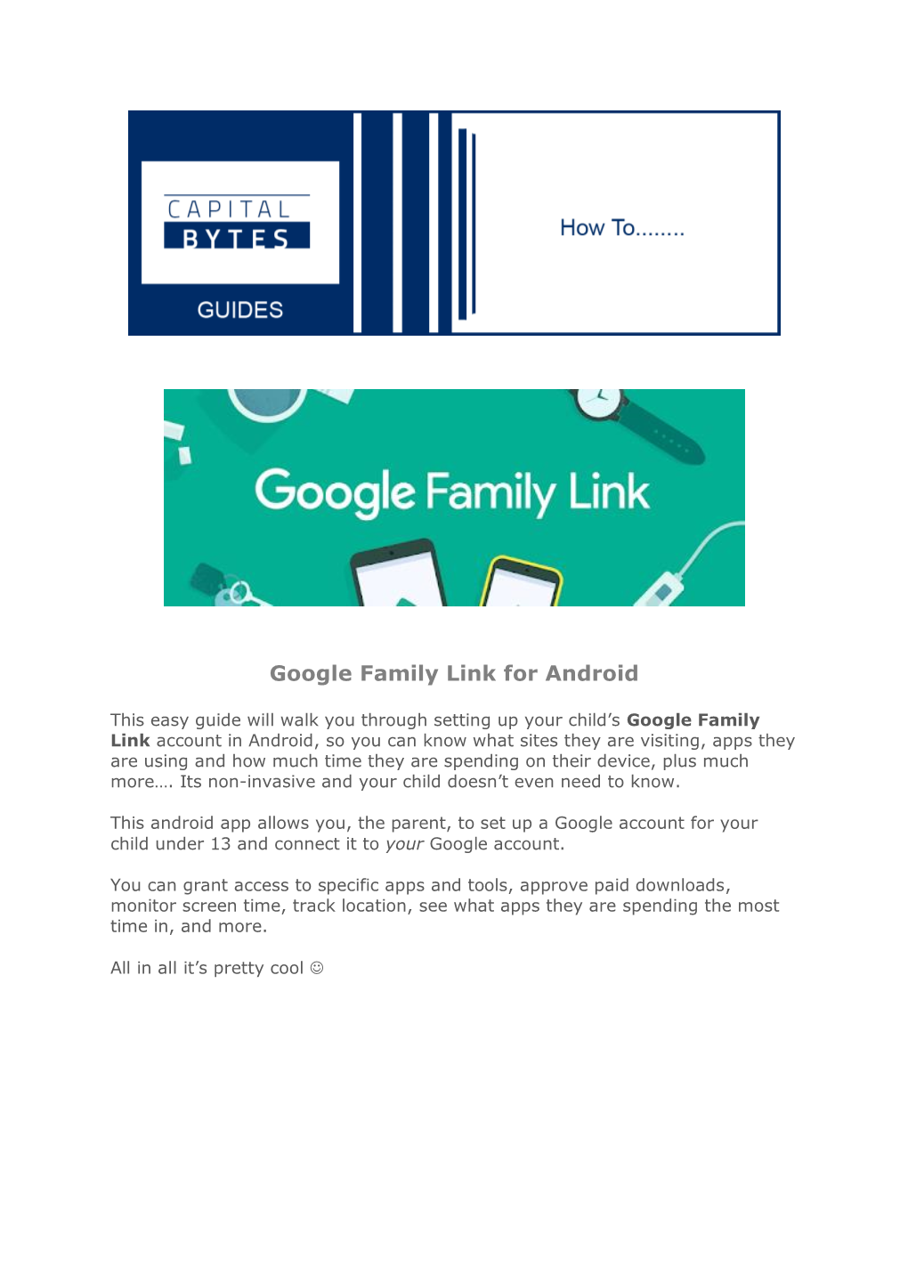 Google Family Link for Android