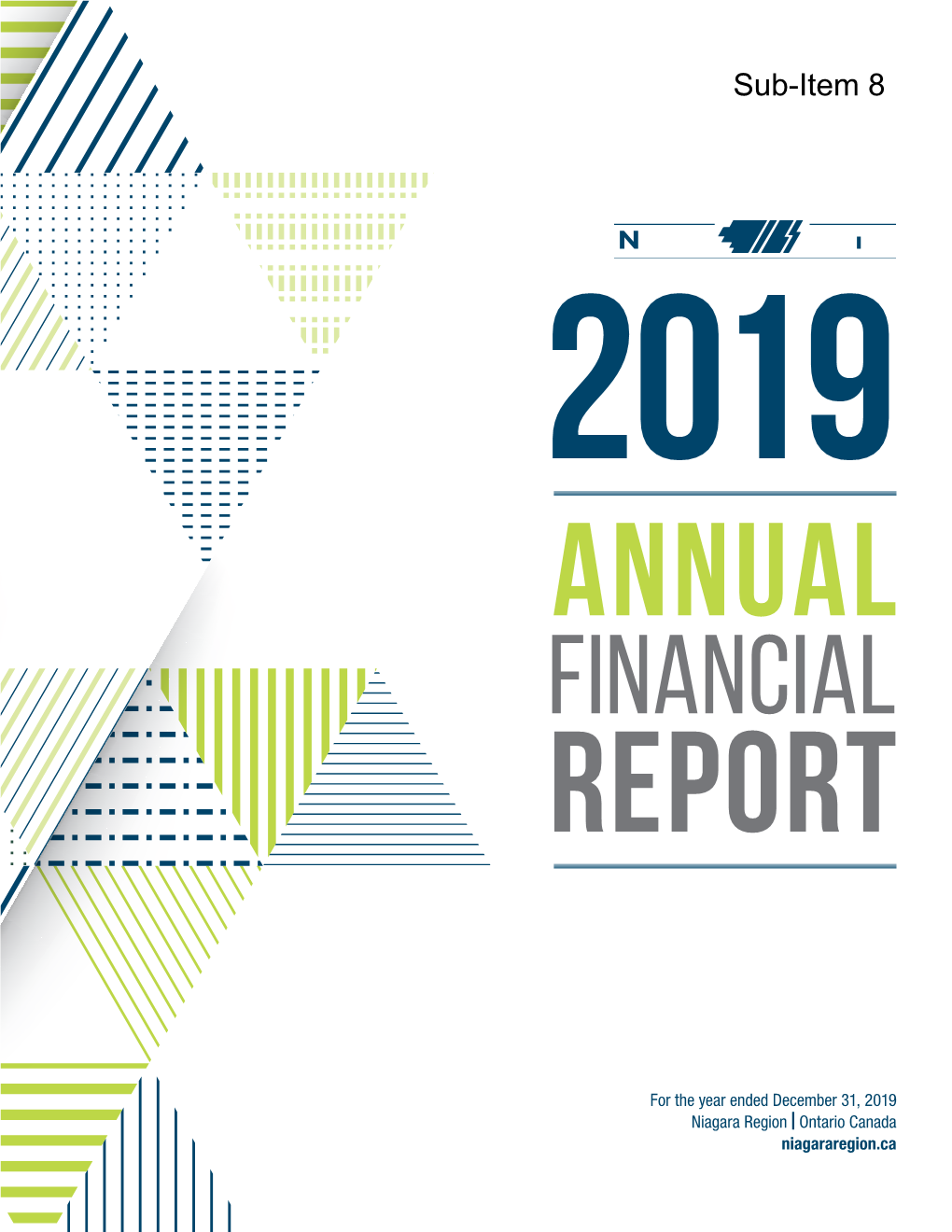 2019 Annual Report to the GFOA’S 2019 Award Program