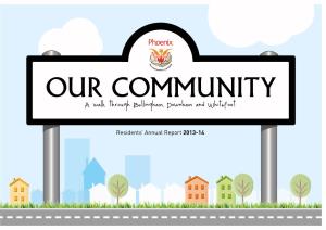 Our Community, a Walk Through Bellingham, Downham and Whitefoot