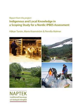 Indigenous and Local Knowledge in a Scoping Study for a Nordic IPBES Assessment