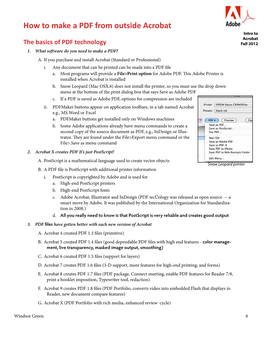 Indesign 2 Lecture Notes