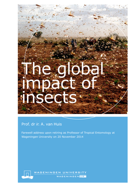 The Global Impact of Insects