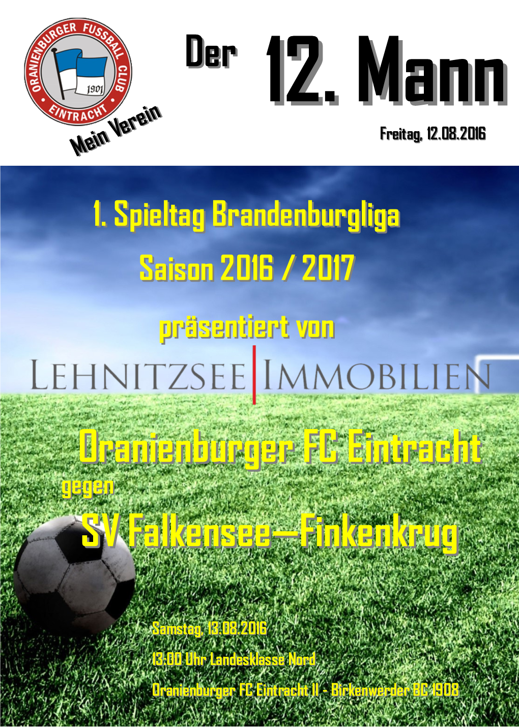 SV Falkensee—Finkenkrug Oranienburger FC Eintracht
