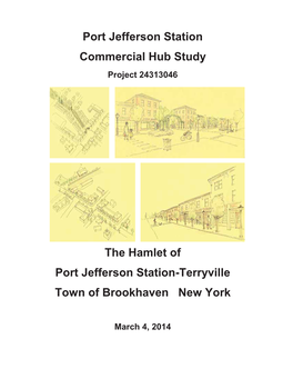Port Jefferson Station Commercial Hub Study Project 24313046