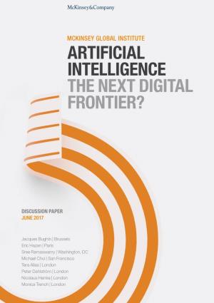 Artificial Intelligence the Next Digital Frontier?
