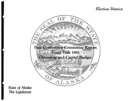 State of Alaska the Legislature
