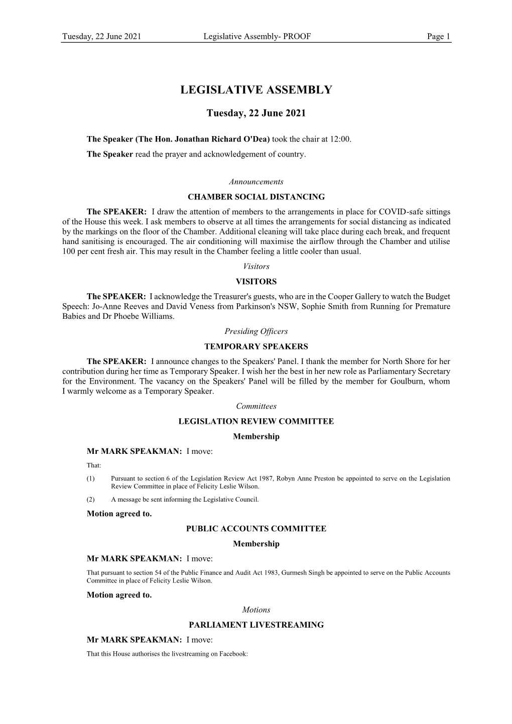 Legislative Assembly- PROOF Page 1