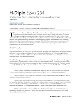 H-Diplo Review Essay 234