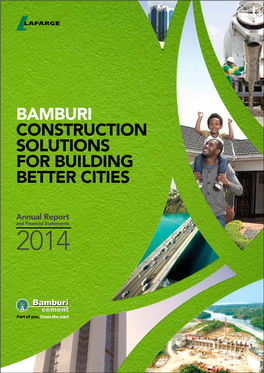 Bamburi Construction Solutions for Building Better Cities