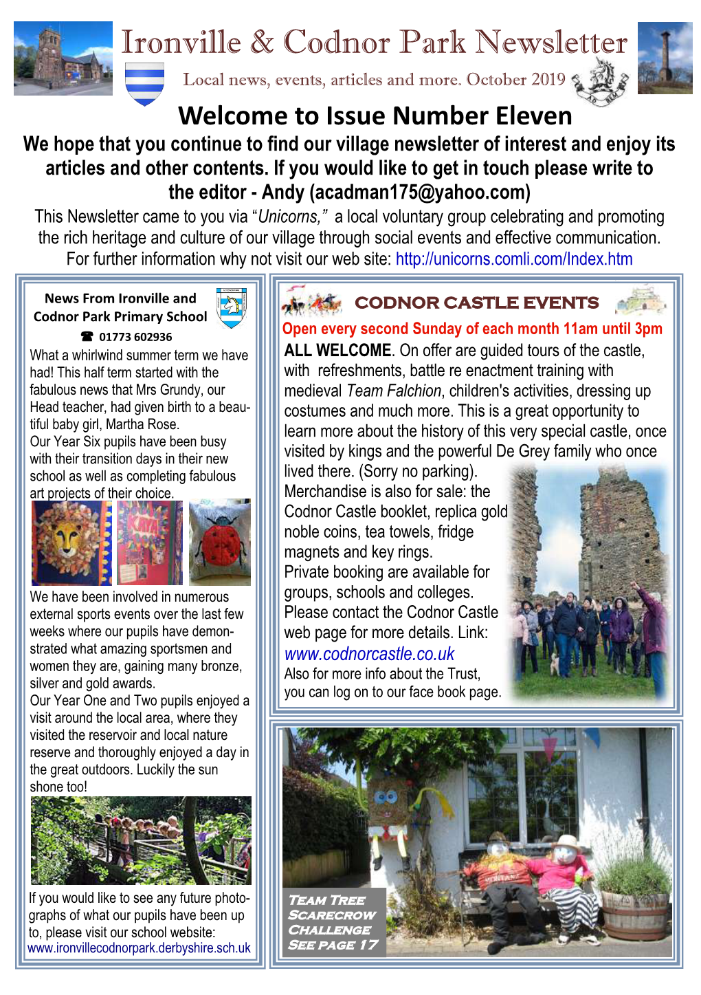 Ironville & Codnor Park Newsletter