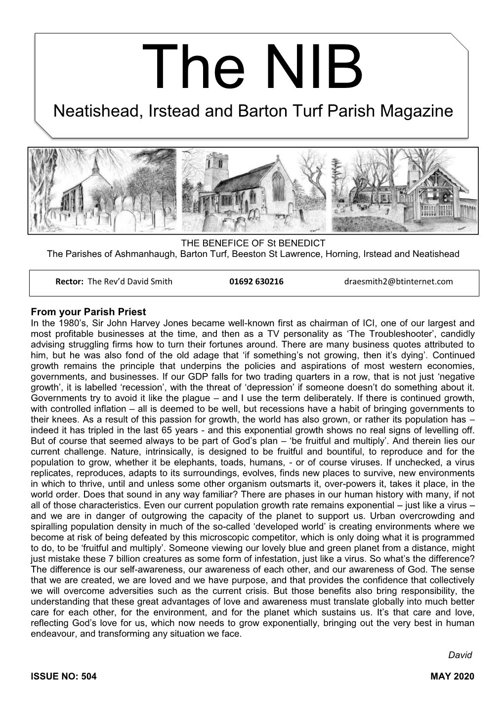 Neatishead, Irstead and Barton Turf Parish Magazine