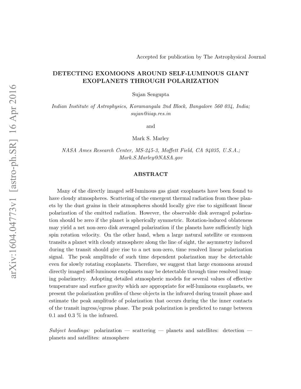 Detecting Exomoons Around Self-Luminous Giant Exoplanets