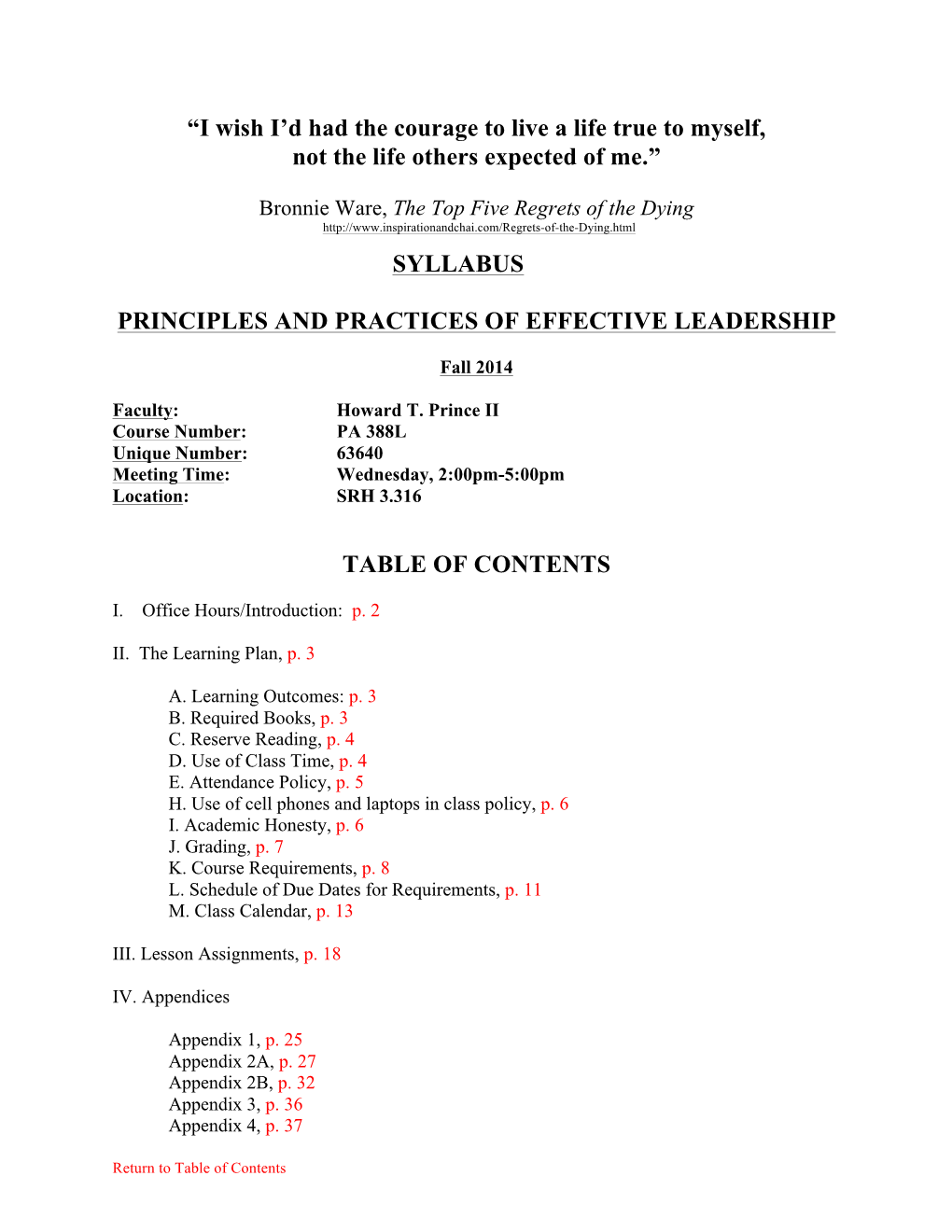 Syllabus Principles and P