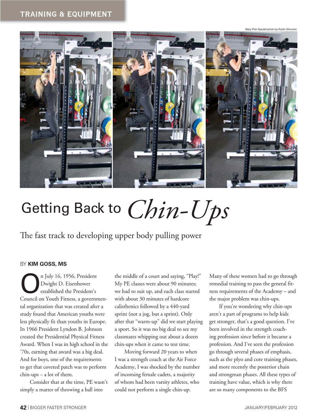 Getting Back to Chin-Ups