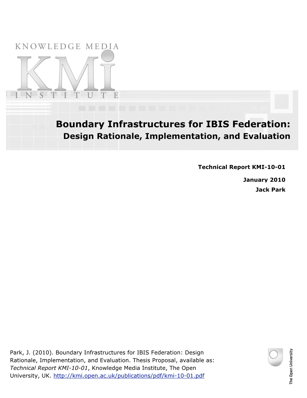 Boundary Infrastructures for IBIS Federation: Design Rationale, Implementation, and Evaluation