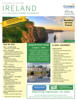 Ireland with the Clovis Chamber of Commerce