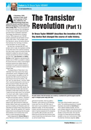 The Transistor Revolution (Part 1)