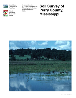 Soil Survey of Perry County, Mississippi