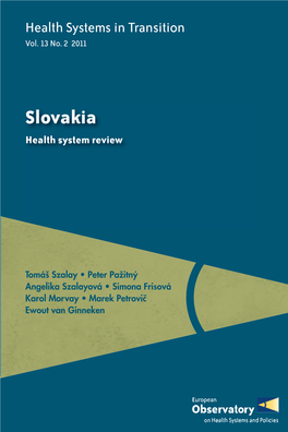 Slovakia Health System Review