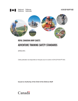 Adventure Training Safety Standards