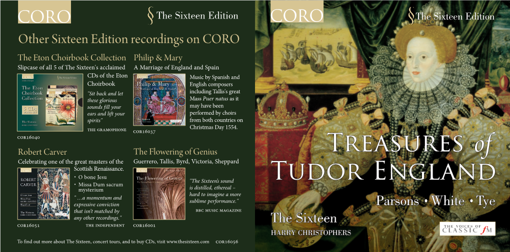 Treasures of Tudor England