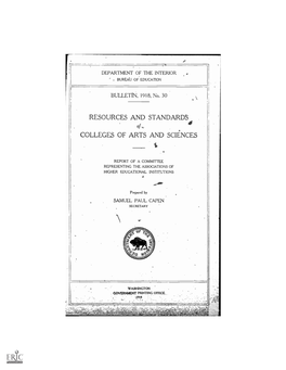 Colleges of Arts and Sciences
