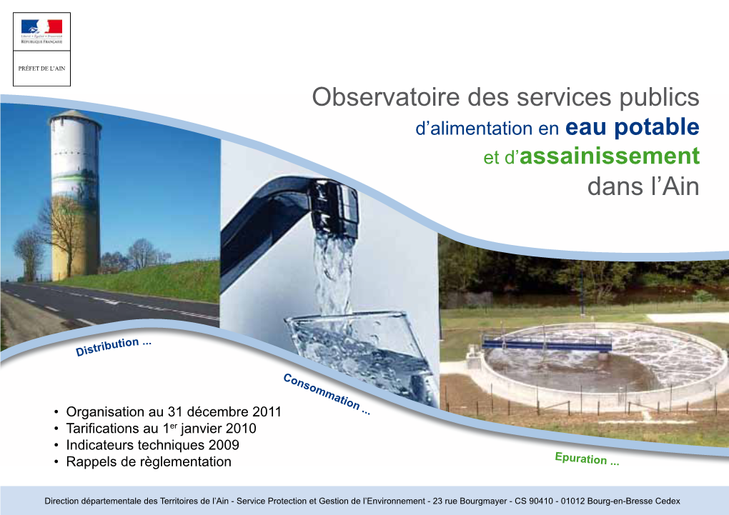 D'alimentation En Eau Potable