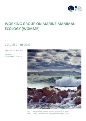 Working Group on Marine Mammal Ecology (Wgmme)